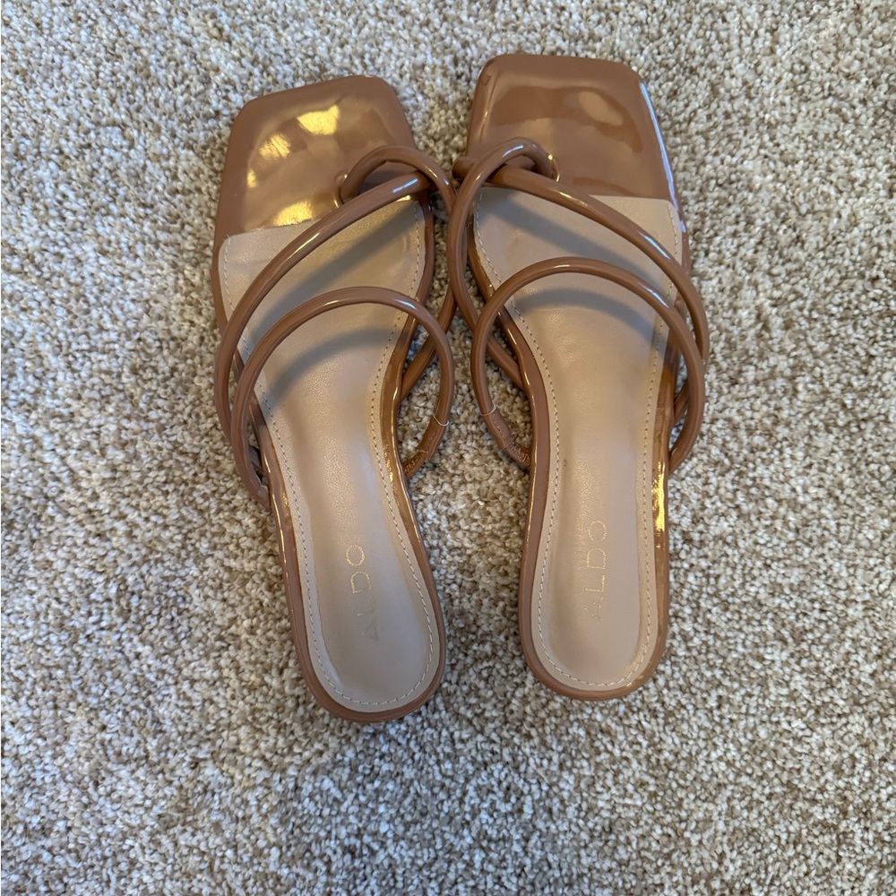 Aldo Women's Brown Strappy Sandals